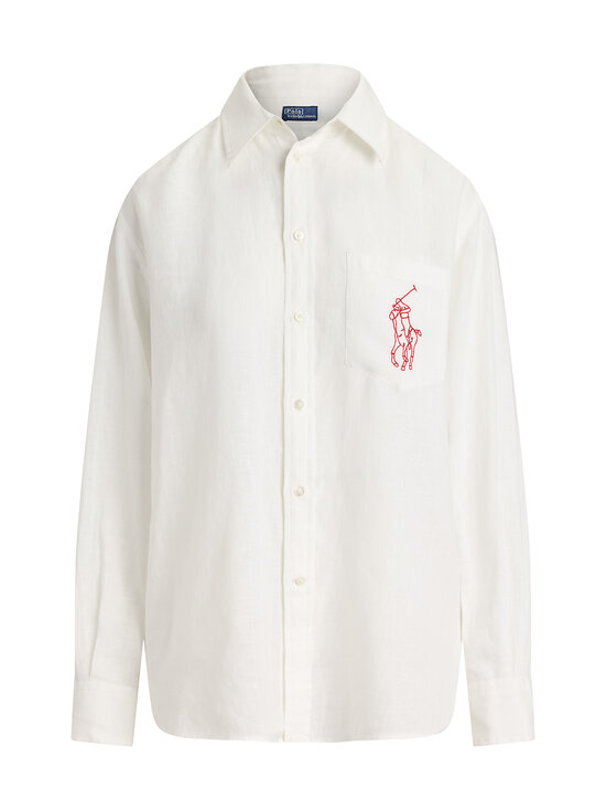 Polo Ralph Lauren - Sport lina kreklblūze - CLASSIC OXFORD WHITE | Stockmann - photo 1