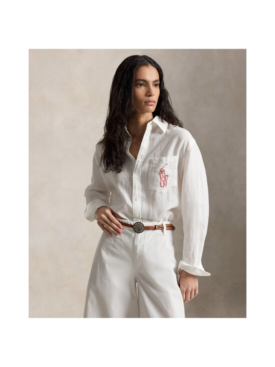Polo Ralph Lauren - Sport lina kreklblūze - CLASSIC OXFORD WHITE | Stockmann - photo 2