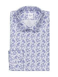 Stenströms - Regular-kauluspaita - 121 BLUE PATTERN | Stockmann