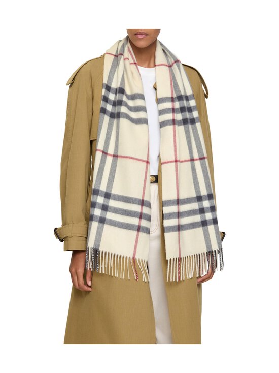 Burberry - Giant Check -kashmirhuivi - A1450 STONE | Stockmann - photo 3