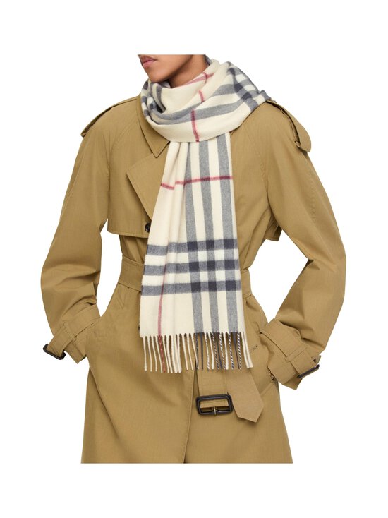 Burberry - Giant Check -kashmirhuivi - A1450 STONE | Stockmann - photo 4