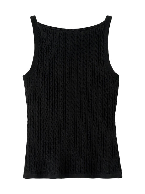 Soft Goat - Palmikkoneuletoppi - 12002 BLACK | Stockmann - photo 1
