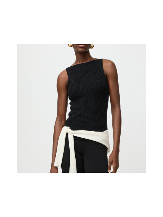 Soft Goat - Palmikkoneuletoppi - 12002 BLACK | Stockmann - photo 4