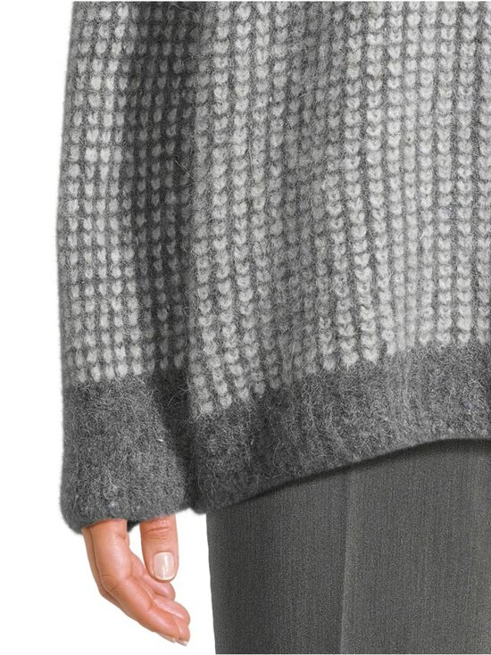 Marella - Jonny Check -neule - 004 GREY - photo 4 Marella - Jonny Check -neule - 004 GREY | Stockmann - photo 4