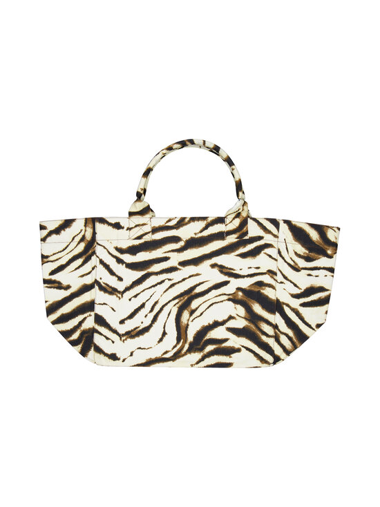 Ganni - XXL Zebra -shopperi - EGRET | Stockmann - photo 2