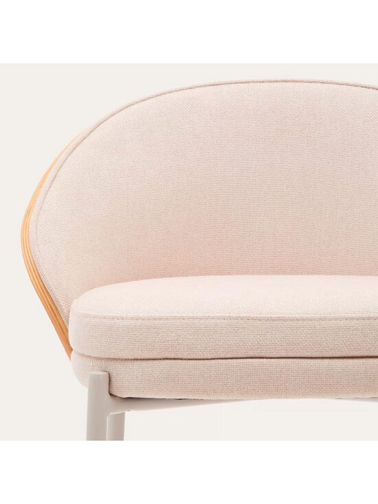 Kave Home - Eamy-baarituoli chenille-kangas / saarni K 75 cm - BEIGE | Stockmann - photo 7