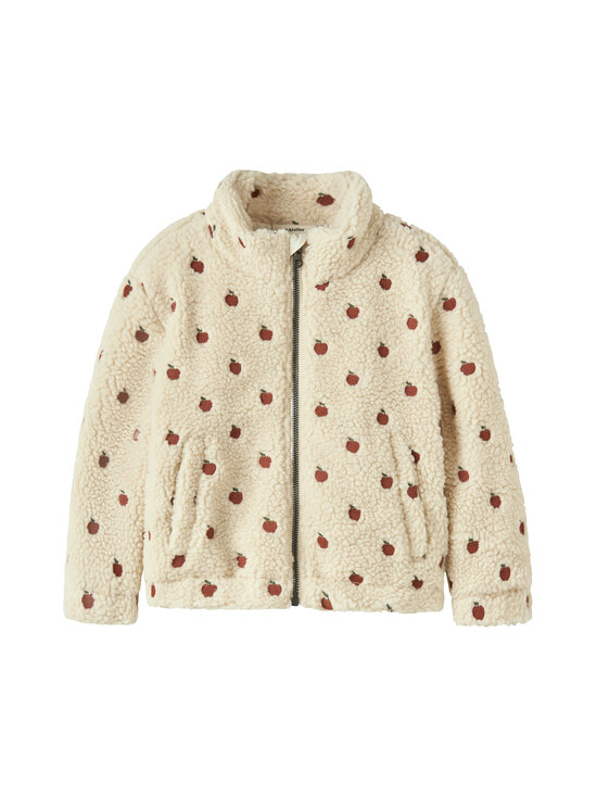 Lil' Atelier - NmfNalo Sia Sherpa -takki - TURTLEDOVE AOP:APPLES | Stockmann - photo 1