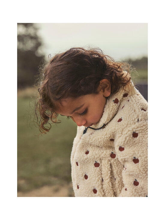 Lil' Atelier - NmfNalo Sia Sherpa -takki - TURTLEDOVE AOP:APPLES | Stockmann - photo 5