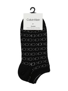 Calvin Klein - Callie Logo -sneakersukat 2-pack - 001 BLACK | Stockmann