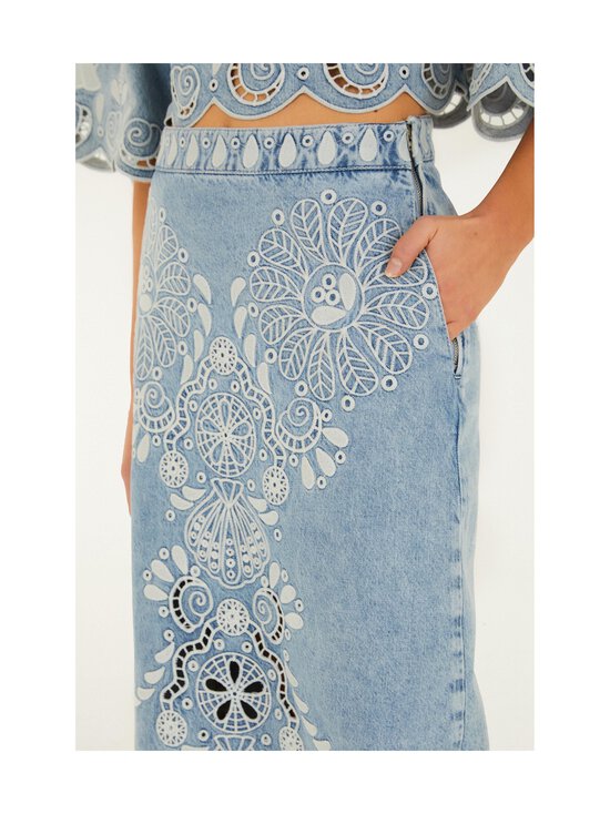 Farm Rio - Richelieux Midi -farkkuhame - L0034 DENIM | Stockmann - photo 3