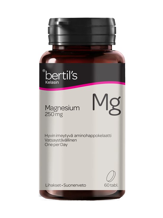 Magnesium 250 mg -ravintolisä 60 tabl.
