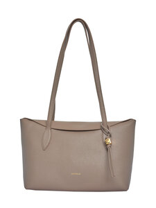 Coccinelle - Thess Grained Leather -käsilaukku - N59 WARM TAUPE | Stockmann