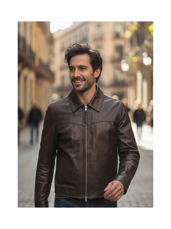 Allsaints - Tune-nahkatakki - TRAIL BROWN | Stockmann - photo 5