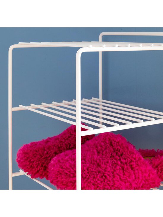 Maze - Shoescraper-kenkähylly valkoinen K 70 cm - WHITE | Stockmann - photo 4