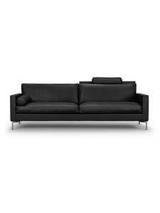 Eilersen - Lift-sohva Texas-nahka 10 musta L 240 cm - BLACK | Stockmann