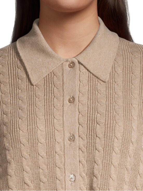 Lexington - Classic Fit -palmikkoneuletakki - 201 BEIGE MELANGE - photo 4 Lexington - Classic Fit -palmikkoneuletakki - 201 BEIGE MELANGE | Stockmann - photo 4