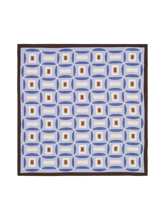 Stockholm Kravatt - Retro-silkkitaskuliina - 4BROWN/BLUE | Stockmann - photo 1