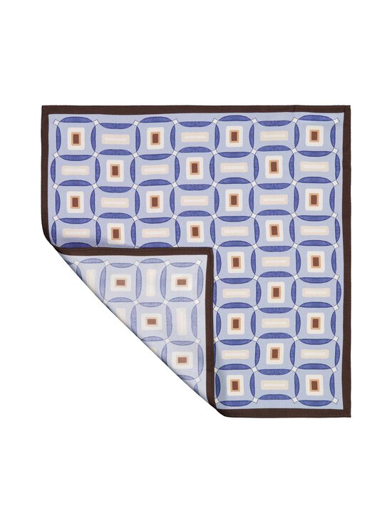 Stockholm Kravatt - Retro-silkkitaskuliina - 4BROWN/BLUE | Stockmann - photo 2