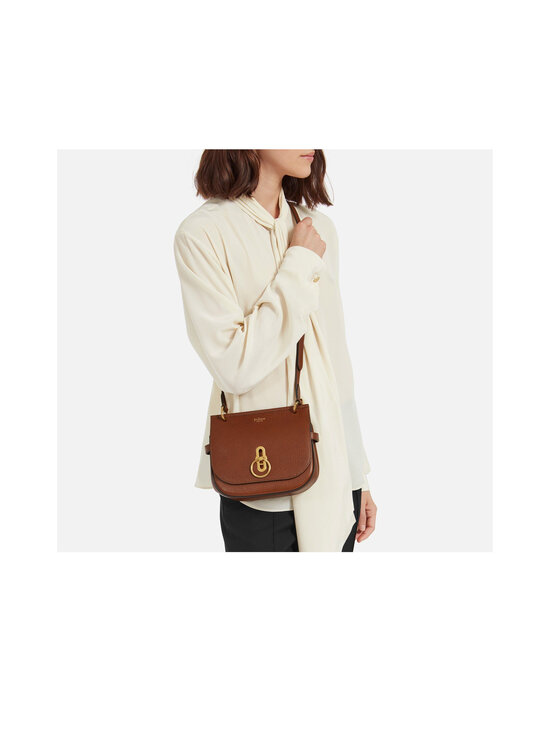 Mulberry - Small Amberley Satchel Two Tone ādas soma - G110 OAK | Stockmann - photo 8