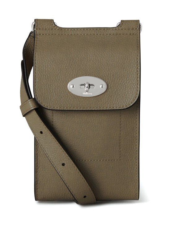 Mulberry - Mini Antony Pouch Small Classic Grain plecu soma - R563 LINEN GREEN - photo 1 Mulberry - Mini Antony Pouch Small Classic Grain plecu soma - R563 LINEN GREEN | Stockmann - photo 1