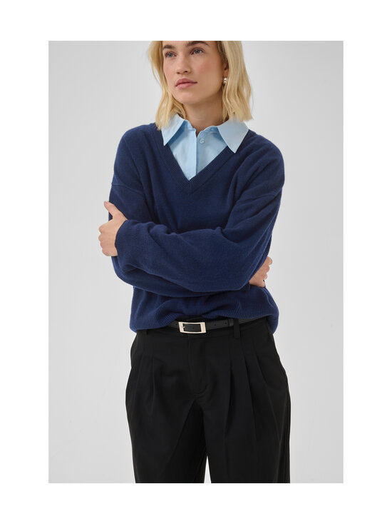 MY ESSENTIAL WARDROBE - Pullover MWJola V-Neck - 120 DARK SAPPHIRE BLUE | Stockmann - photo 6