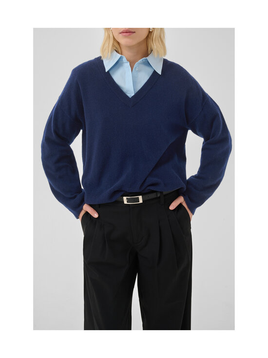 MY ESSENTIAL WARDROBE - Pullover MWJola V-Neck - 120 DARK SAPPHIRE BLUE | Stockmann - photo 7