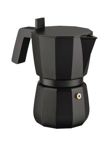 Alessi - Moka espresso kanna, 3 tases - BLACK | Stockmann