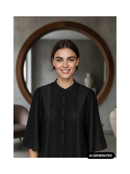 RUE de FEMME - Pluus Nelle - 20 BLACK | Stockmann - photo 6