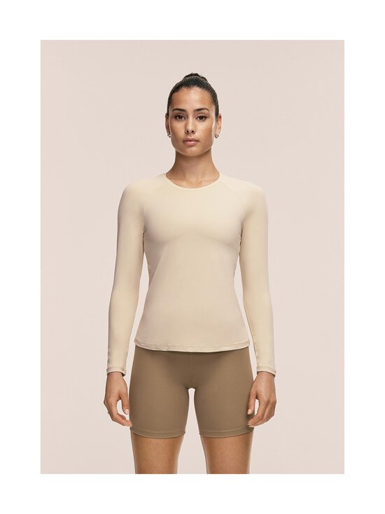 Casall - Essential Long Sleeve -treenipaita - 681 ECRU | Stockmann - photo 2