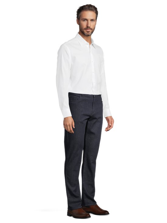 Canali - Over-dyed stretch -housut - PX01028 301 BLUE | Stockmann - photo 4