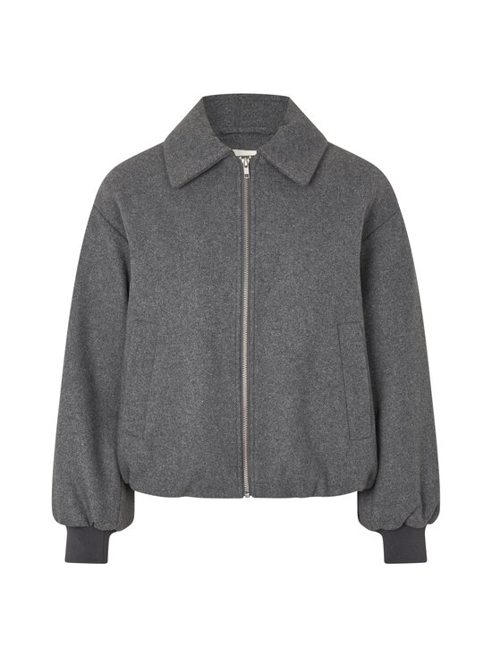 Modström - Ommimd-villakangastakki - 07088 DARK GREY MELANGE - photo 1 Modström - Ommimd-villakangastakki - 07088 DARK GREY MELANGE | Stockmann - photo 1
