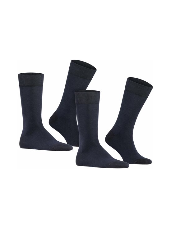 Falke - Happy Double -sukat 2-pack - 6375 DARK NAVY | Stockmann - photo 1
