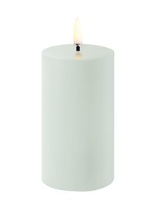 UYUNI - Smooth LED -pöytäkynttilä 5,8 x 10,1 cm - DUSTY GREEN | Stockmann