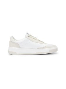 BOSS - Baltimore-nahkasneakerit - 100 WHITE | Stockmann