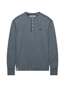 Superdry - Mini Slub Waffle -paita - CLY DENIM BLUE MARL | Stockmann