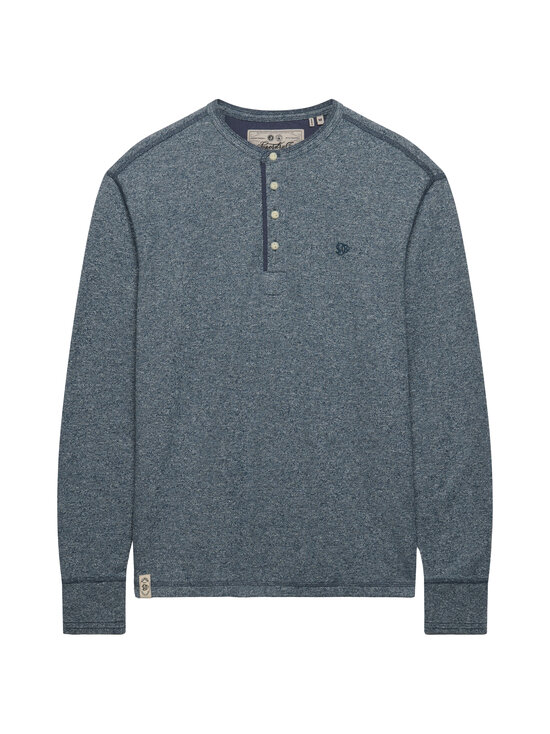 Superdry - Mini Slub Waffle -paita - CLY DENIM BLUE MARL | Stockmann - photo 1