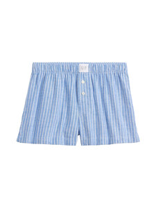 GAP - Flaneļa bokseršorti - BLUE STRIPE | Stockmann