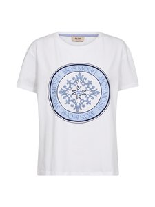 MOS MOSH - MMJudd O-veida T-krekls - 101 WHITE | Stockmann