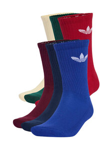 adidas Originals - Sokid Crew, 6 paari - KZ4009 NINDIG/CGREEN/MAROON | Stockmann