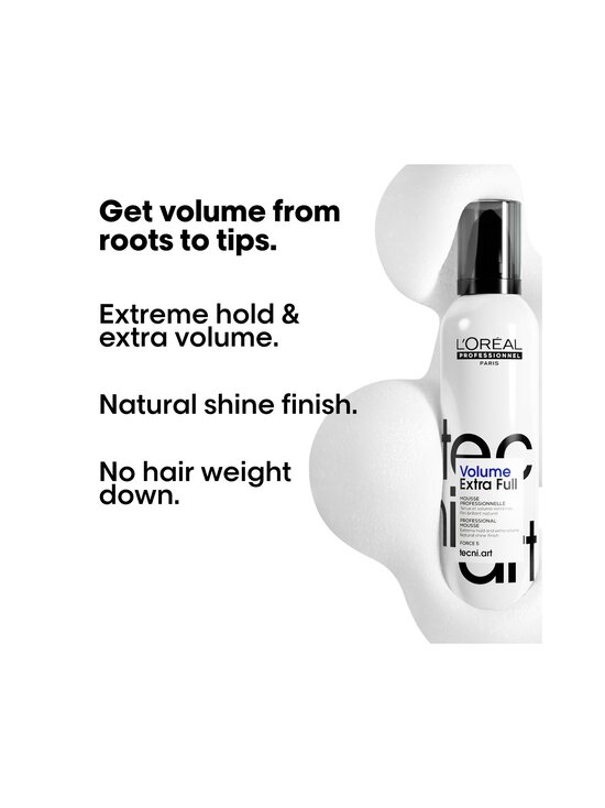 L'Oréal Professionnel - Tecni.Art Volume Extra Full Mousse -muotovaahto 250 ml - NOCOL - photo 3 L'Oréal Professionnel - Tecni.Art Volume Extra Full Mousse -muotovaahto 250 ml - NOCOL | Stockmann - photo 3