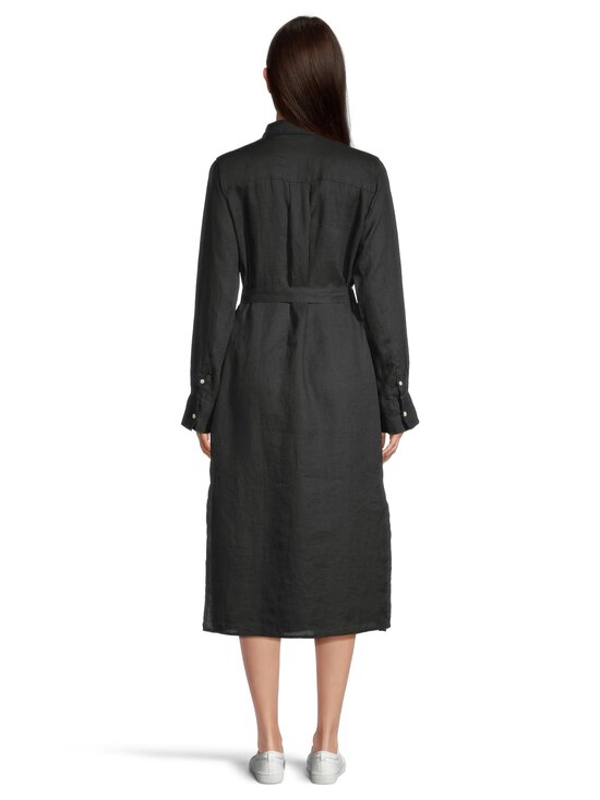 Lexington - Long Linen lina kleita - 700 BLACK - photo 3 Lexington - Long Linen lina kleita - 700 BLACK | Stockmann - photo 3