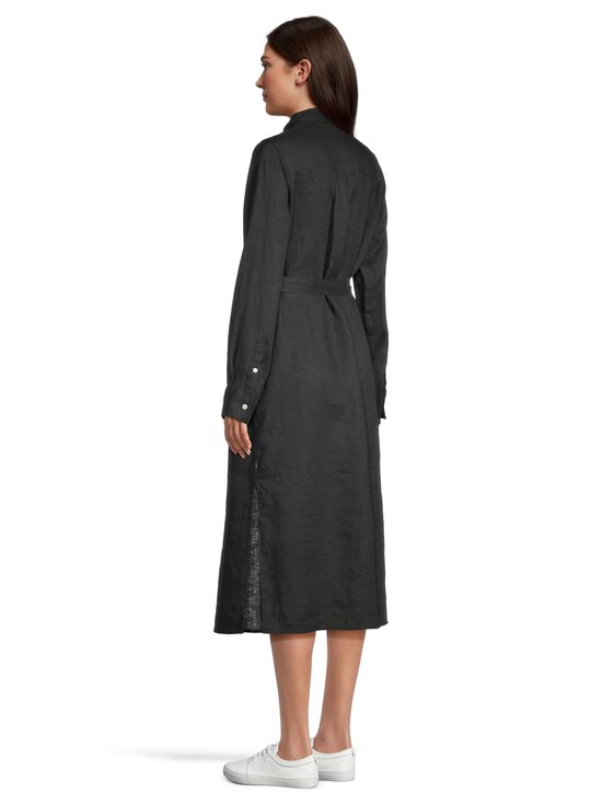 Lexington - Long Linen lina kleita - 700 BLACK - photo 4 Lexington - Long Linen lina kleita - 700 BLACK | Stockmann - photo 4