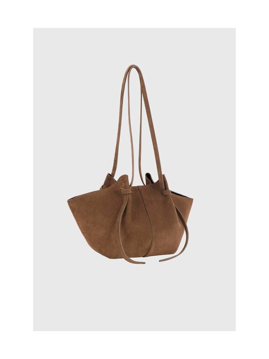 YUZEFI - Mochi Suede -nahkalaukku - COGNAC | Stockmann - photo 2