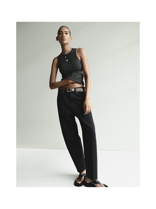 AGOLDE - 80's Jean High Rise Vintage Taper -farkut - PHA PHASE (DK LIGHTLY WORN BLK) | Stockmann - photo 7