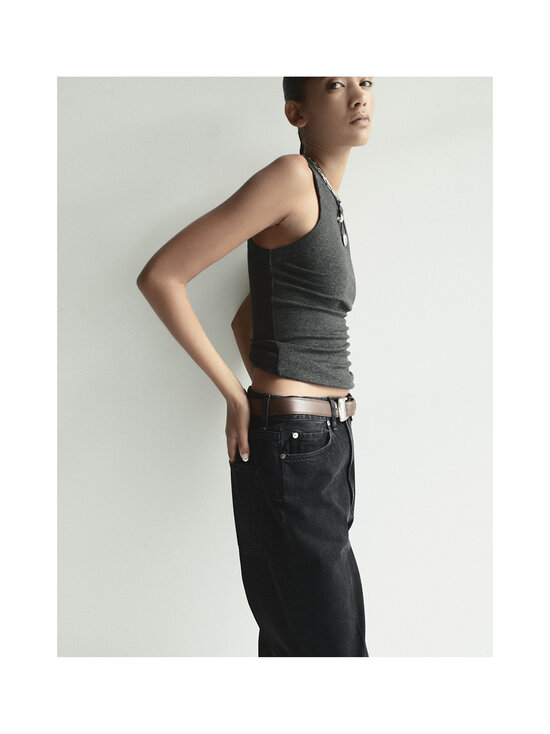 AGOLDE - 80's Jean High Rise Vintage Taper -farkut - PHA PHASE (DK LIGHTLY WORN BLK) | Stockmann - photo 8
