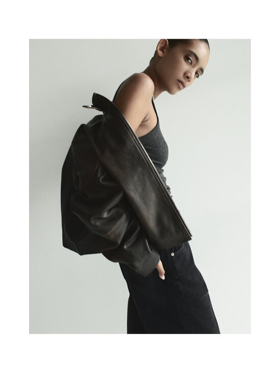 AGOLDE - 80's Jean High Rise Vintage Taper -farkut - PHA PHASE (DK LIGHTLY WORN BLK) | Stockmann - photo 9
