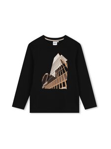 Hugo Boss - Long trikotāžas krekls - 09B BLACK Hugo Boss - Long trikotāžas krekls - 09B BLACK | Stockmann
