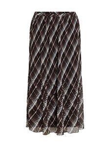 Vila - Vidaliana Kika Midi Plisse svārki - BLACK BEAUTY AOP:KIKA | Stockmann