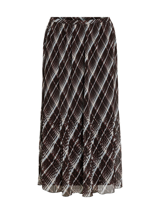 Vila - Vidaliana Kika Midi Plisse svārki - BLACK BEAUTY AOP:KIKA | Stockmann - photo 1