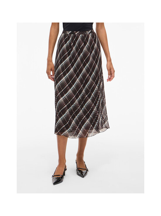 Vila - Vidaliana Kika Midi Plisse svārki - BLACK BEAUTY AOP:KIKA | Stockmann - photo 5